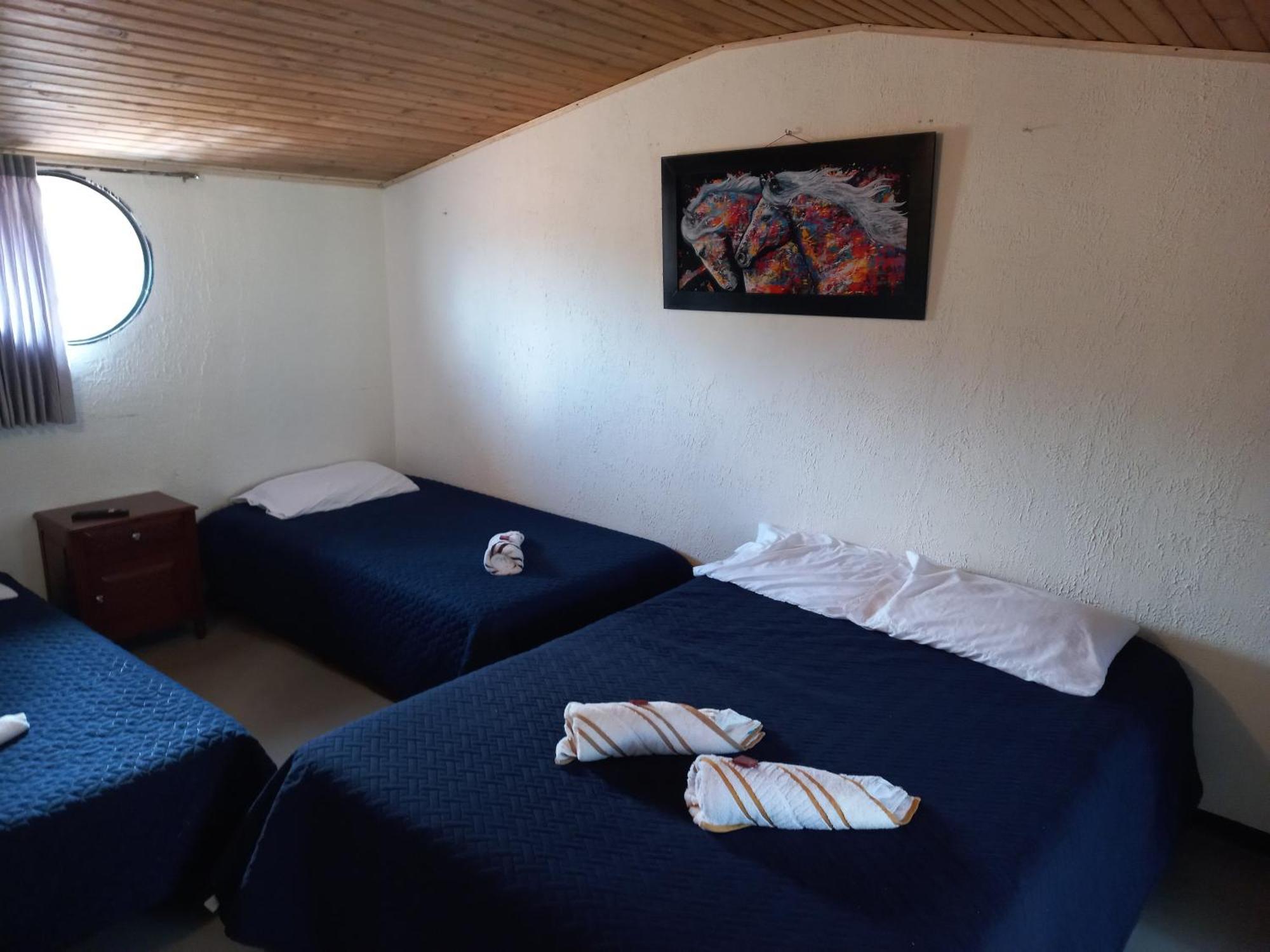 Hospedaje Y Camping Del Rio Mongui Bagian luar foto