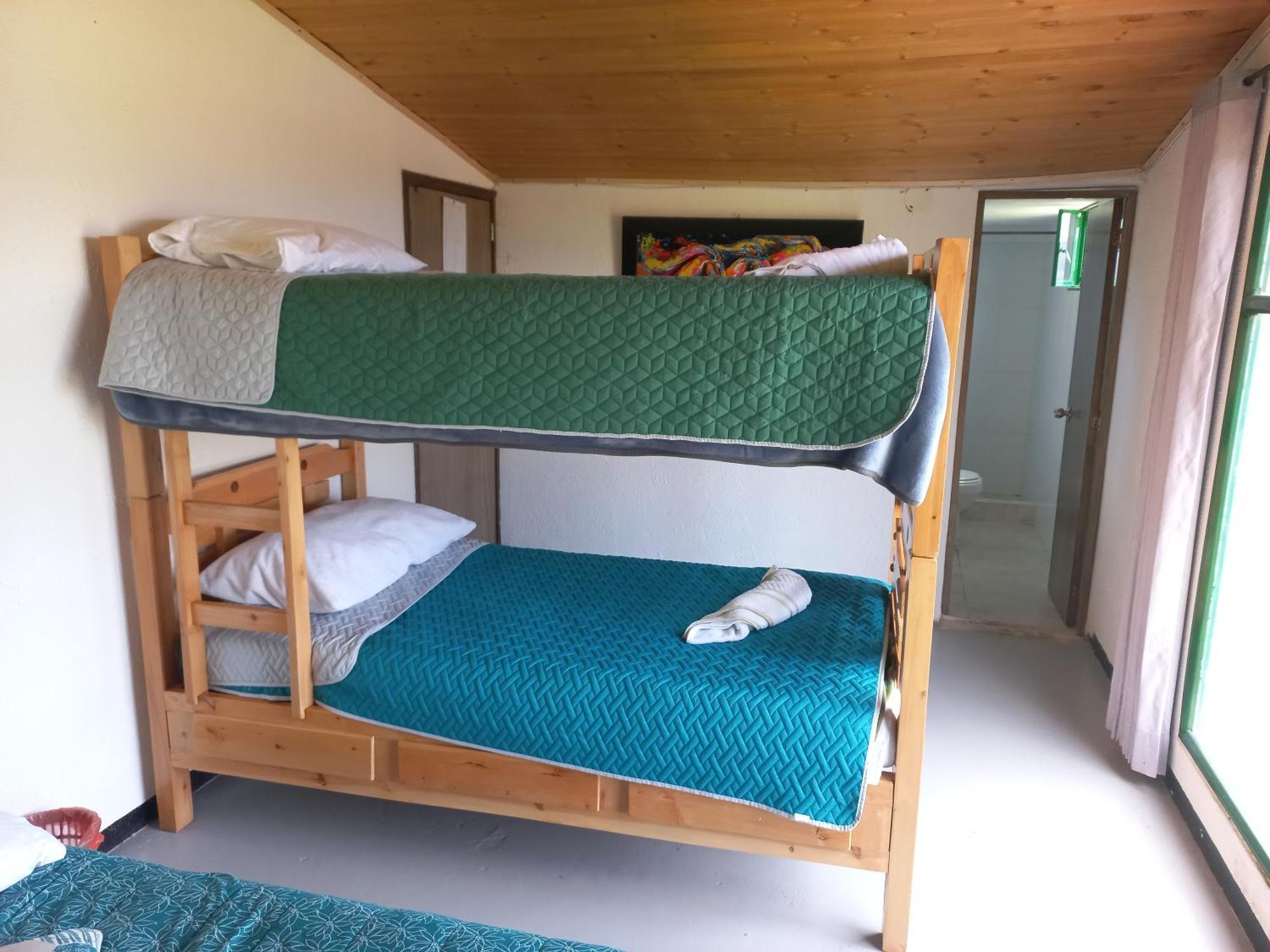 Hospedaje Y Camping Del Rio Mongui Bagian luar foto